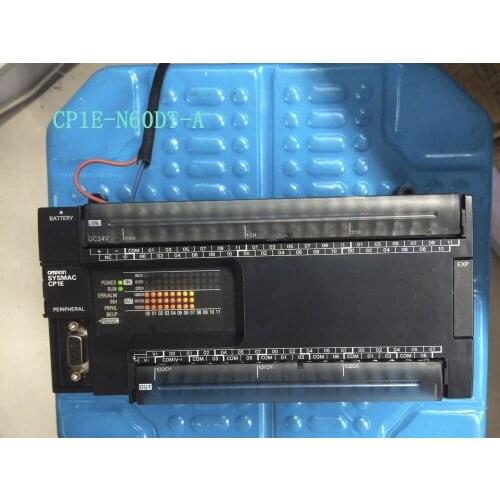 New original 36 DI 24 DO Transistor CP1E-N60DT-A unit AC100-240V PLC Programmable Logic Controller well tested working
