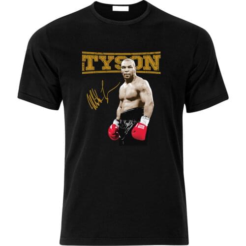 Boxing Champion Mike Tyson Boxing Fan Iron Mike Mens T-Shirt Summer Cotton Short Sleeve O-Neck T Shirt New S-3XL