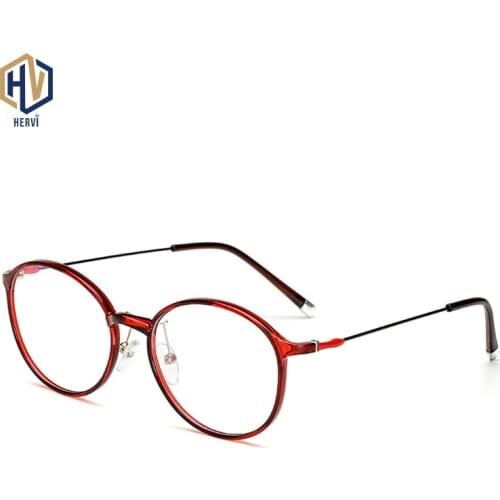 Optical Glasses Frame Women Myopia Eyeglasses Metal Spectacles Frames Transparent Lenses Womens Glasses