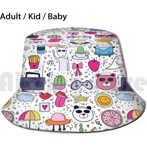 Bucket Hat Adult kid baby Beach Sun Hats