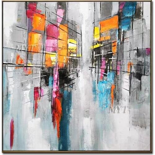 Hand-painted Wall Art Unframe Oil Painting On Canvas Modern Picture Home Decor Handpainted Paintings Oil Painting New Arrival