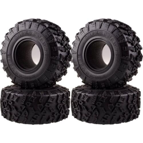 4P 2.2" 132mm Super Swamper Rocks Tyre Tires For RC 1/10 Climbing Rock Crawler 90056 90053 90045 90031 90020