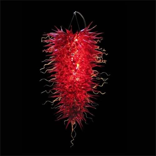 Villa Decoration Modern Lighting Chandeliers Mini Size Art Glass Chandelier Lighting LED