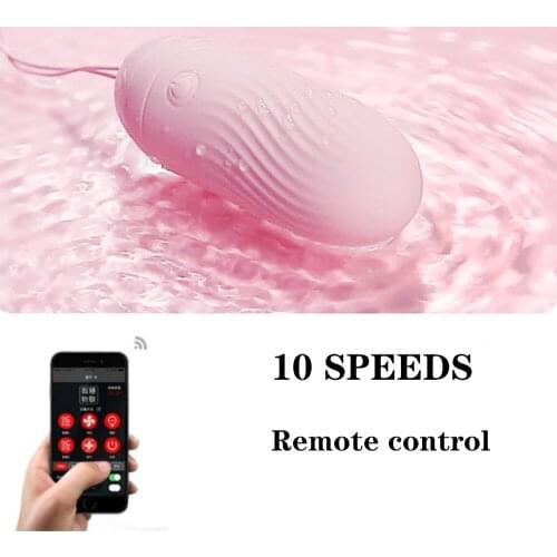 Remote Control Vibrator 10 Speeds Waterproof USB Recharge Vaginal Stimulator Sex Toy For Long Distance Couple Vibrating Egg