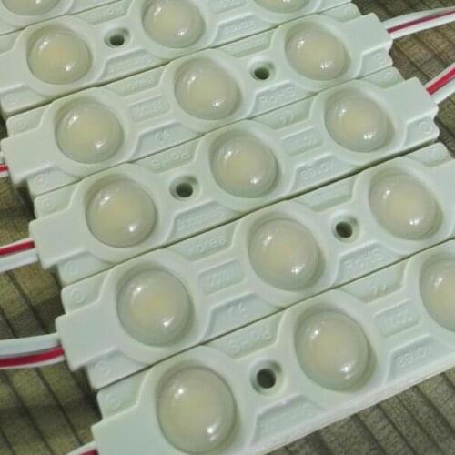 Waterproof IP66 5730 High Quality Injection LED Module Lens 160 Degree DC12V Advertising Light LED Sign Shop Banner Brighter