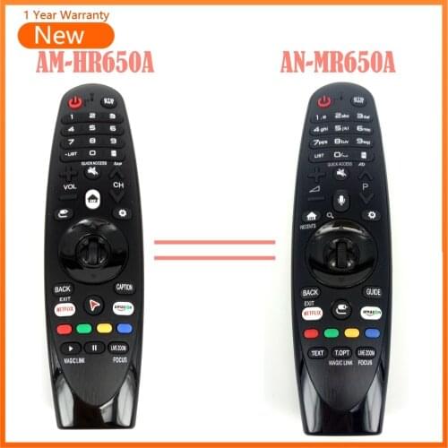 AM-HR650A AN-MR650A Universal Remote Control for LG Magic Remote Control for Select Smart television 55UK6200 49uh603v