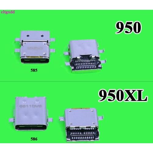 1PCS New USB Charger Port type-c type c Female For Nokia Microsoft Lumia 950 950 XL Dock Connector Flex Cable Replacement Part