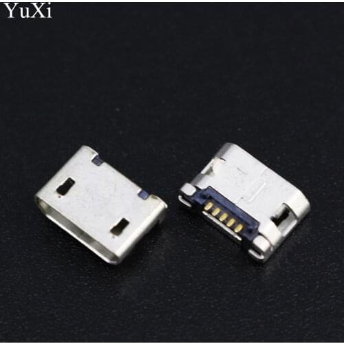 10pcs G19 Micro USB 5pin Female Connector For Mobile Phone Micro USB Charging Socket Straight Mouth High Quality Sell At A Loss