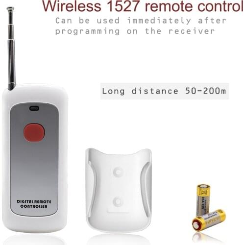 1527 learning code 433.92MHz remote controller with antenna 1 button high quality