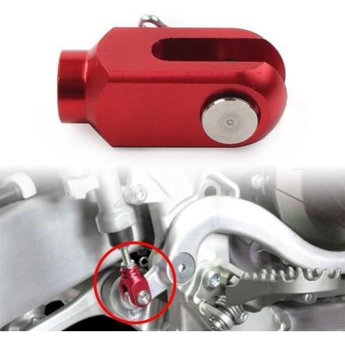 Motorcycle Aluminum Rear Brake Clevis For Honda CRF150R CR125 CRF250R CRF250X CRF450R CRF450L Red