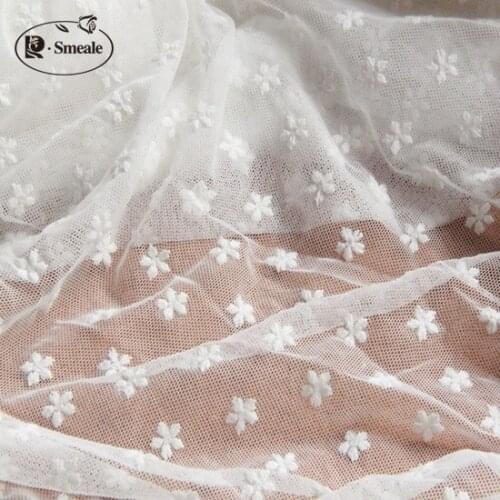 Free Shipping Clothes Embroidery Lace Fabric Window Screening Shalian Handmade Lace Scarf Diy Fabric RS208