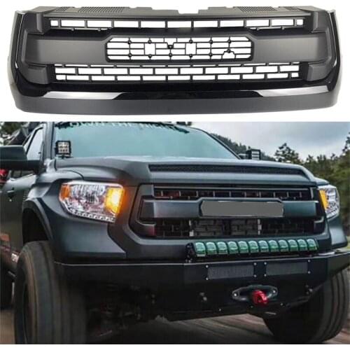 Fit for toyota tundra 2014 2015 2016 2017 2018 2019 auto parts customized black front grille ABS plastic grill