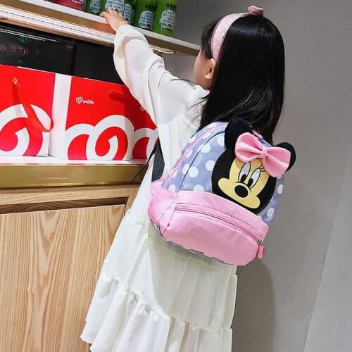 Disney Kindergarten Cute Cartoon Small School Bag Children Backpack Learning Birthday Gift