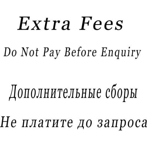 Extra Fees , Return Money , Special Fees , Shipping