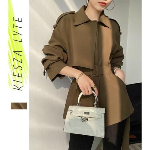 Kiesza Lyte Women's Short Trench Coats