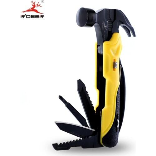 Multi Tool Outdoor Survival Knife 7 in 1 Pocket Multi Function Tools Set Mini Foldaway Plers Knife Screwdriver