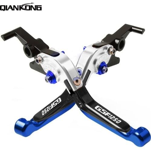 Motorcycle CNC Adjustable Brake Clutch Levers handle for SUZUKI GSF1250 BANDIT 2007 2008 2009 2010 2011 2012 2013 2014 2015