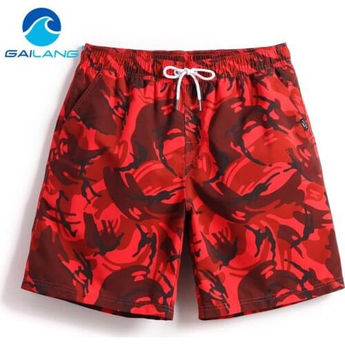 Gailang Brand Men Beach Shorts Board Boxer Trunks Short Bottoms Swimwear Swimsuits Quick Drying Men Boardshorts Big Plus Size