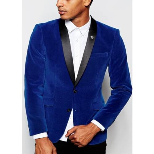 2 Pieces Mens Velvet Suit Slim Fit Burgundy Costume Tuxedos Best Man Suit Groomsman Mens Wedding Suits Bridegroom Men clothes