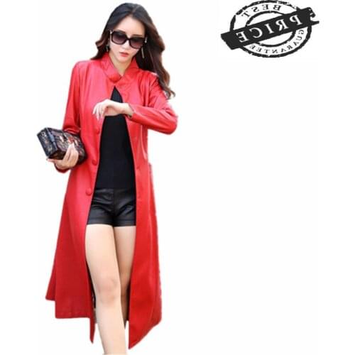 2021 Fashion Newest Womens Spring Jackets Large Size of Female Clothing aXL PU Leather X-Long Motorbikes Jacket LWL3aa