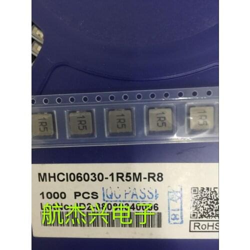 Original new 100% MHCI06030-1R5M-R8 integrated forming inductor large current 12A 2525 1.5UH 7*7*3