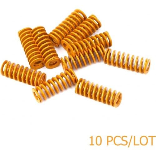3D Printer Springs for Creality CR-10 10S Motherboard Compression Light Load for Ender 3 Heatbed Springs Bottom Connect Leveling