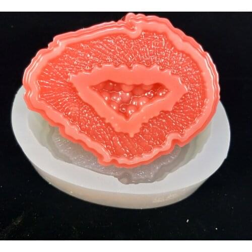 QT0235 Silicone Mould Irregular silicone Mold resin molds Gemstone diamond handmade soap molds Resin Craft DIY for jewelry