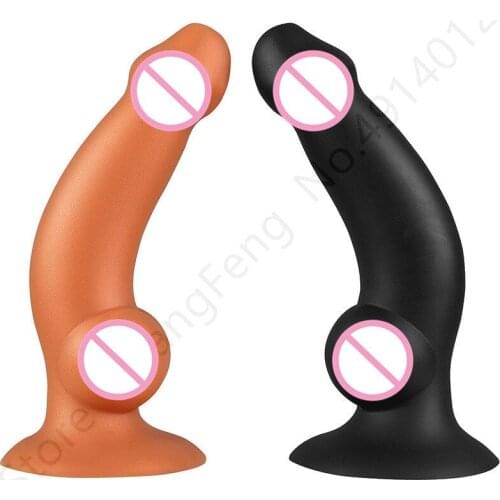 Realistic Penis Silicone Soft Large Anal Dildo Butt Plug Prostate Massage Adult Sex Toy For Women Masturbators Gay Sex Shop 18