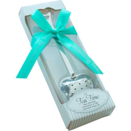 Heart Stainless Steel Coffee Tea Infuser Teaspoon Strainer Spoon Filter