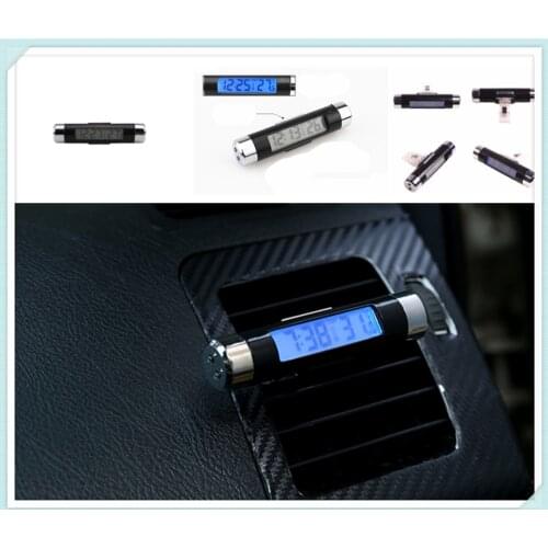 Universal Car accessories auto clock thermometer Digital Display for Mercedes-Benz C-CLASS 2007 1993 A E 2009 2002 2004 1997