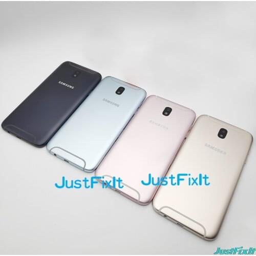Replace Battery Cover For SAMSUNG Galaxy J7 Pro 2017 J730 J730F SM-730F Back Battery Cover Door Rear Glass Housing Case