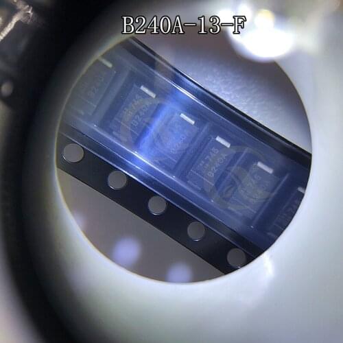 10PCS B240A-13-F patch SMA DO-214ac B240A schottky diode original products