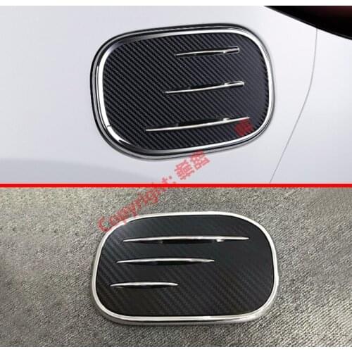 ABS Chrome Fuel Gas Tank Cover Trim For Mazda CX-5 2017 2018 2019