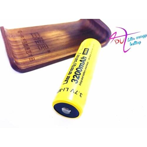 Liter energy battery 8 pcs/ Lot VariCore New original 18650 lithium-ion Rechargeable battery NCR18650B 3.7V 3200MAH Batteries