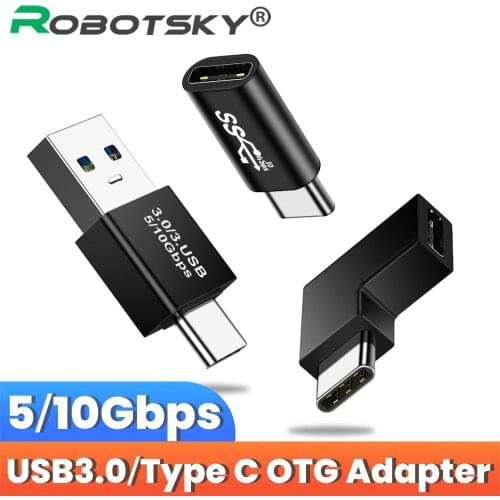 Mini USB 3.0 Type C OTG Adapter Type C to USB Adapter Type C OTG Adapter Converter For Macbook Pro Air Samsung S20 S10 USB OTG