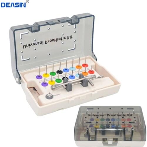 Dental Implant Prosthetic Kit Torque Wrench Prosthetic Kit Latch-Type Multi Driver Tool for Dental Practices