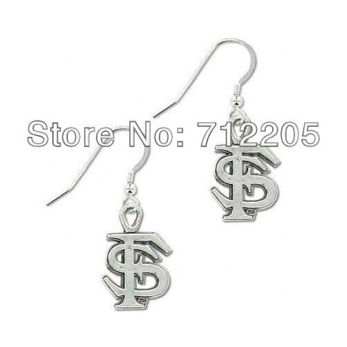 Latest popular letter S&F Charm Earrings Sports Earrings