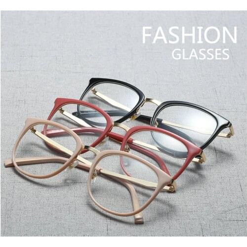 2020 New Fashion Square Reading Glasses women Blu-ray blocking Eyewear Glasses High Quality Progressive multifocal Presbyopia NX