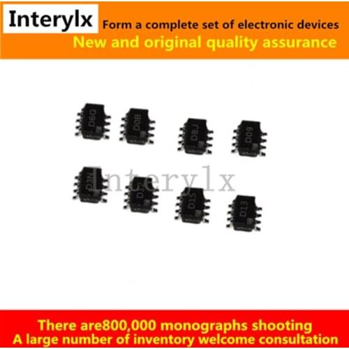 2Pcs New AD5160BRJZ50 AD5171BRJZ100 AD5171BRJZ50 AD5165BUJZ -RL7 SOT23-8 Digital Potentiometer IC Chip Can Match Bom List