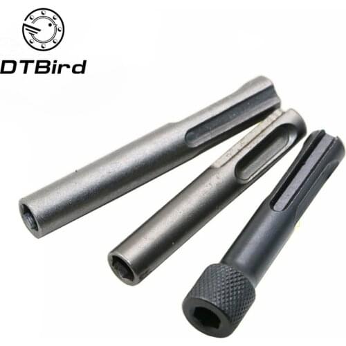 3pcs Adaptors Hex Shank Drill Bit Chuck Adaptor SDS Converter Nut Impact Driver Set For Drilling Tools 1/4" Hammer Drilling DT6