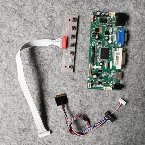 LCD monitor controller drive board WLED 60Hz M.NT68676 VGA+DVI 40-Pin LVDS DIY kit Fit B101EW01/B101EW02 screen 1280*720