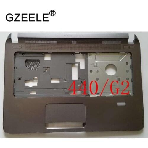 GZEELE new Laptop Palmrest Cover FOR HP 440 G2 445 G2 767454-001 AP159000500 upper case keyboard bezel without touchpad