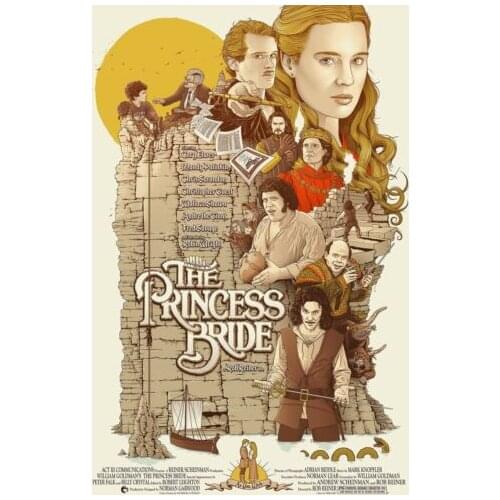 The Princess Bride Movie Art Film Print Silk Poster Home Wall Decor 24x36inch