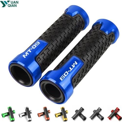 Universal 7/8"Motorcycle Accessories Aluminum Handle Bar Handlebar Grips For Yamaha MT09 MT 09 MT-09 FZ 09 FZ-09 FZ 09 2014-2018