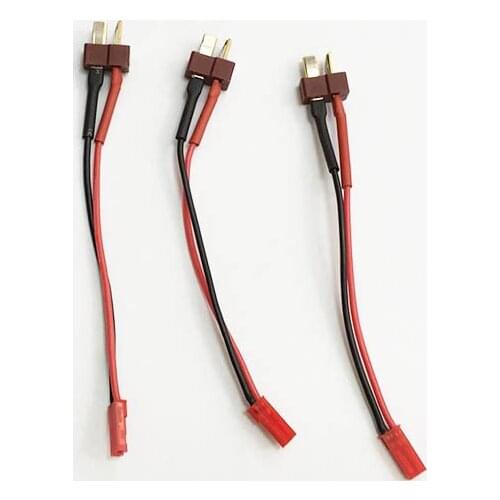 1PC T Plug Male to JST Plug Charger Adapter Cable 12CM for LiPo Battery Model