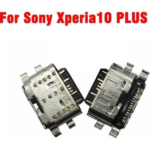 2Pcs USB Charging Port For Sony Xperia10 PLUS X10+ X10II Type-C Charger Jack Socket Connector Repair