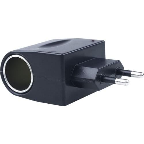 Domestic AC/DC Car Lighter Converter Socket Adapter 220V 12Volt