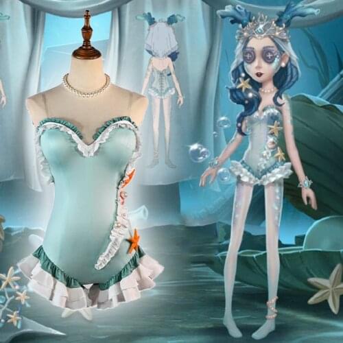 Game Identity V Cosplay Costumes Survivor Fiona Gilman Priestess Cosplay Costume Pilgrim Skin Uniforms Clothes Suits Dresses Cos