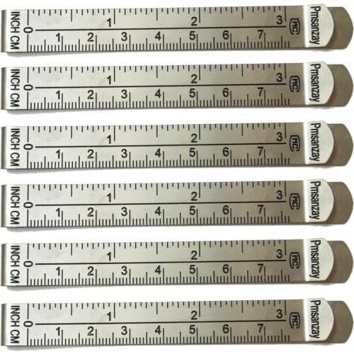Hemming Clips Measure Pin Hem Clip Marking Ruler Guides Stainless Steel