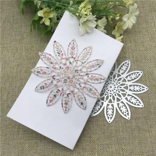 Merry flower decoration Metal Cutting Dies Stencils For DIY Scrapbooking Decorative Embossing Handcraft Die Cutting Template